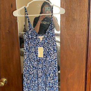 Michael kors floral print maxi dress